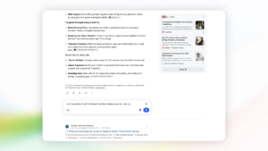 Perguntas na Visão geral criada por IA - Reprodução Google
