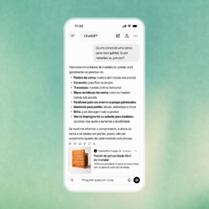 Conversas com anúncio no ChatGPT Reprodução OpenAI